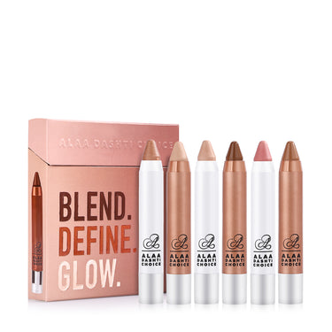 Blend. Define. Glow Makeup Set - 6 pcs